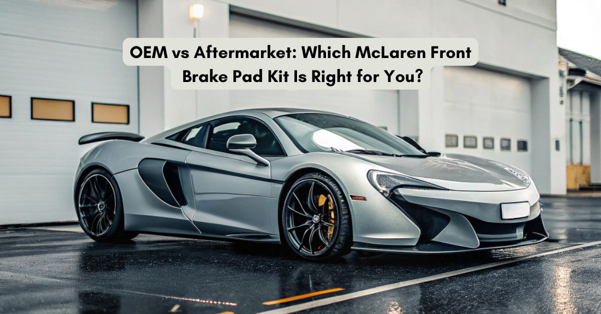 OEM vs. Aftermarket: Which McLaren Front Brake Pad Kit Is Right for You?