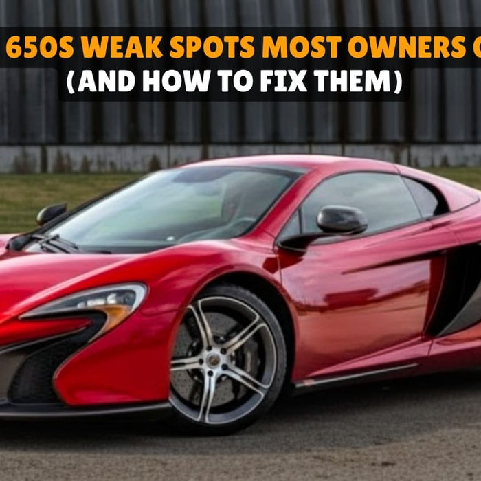 McLaren 650S common problems