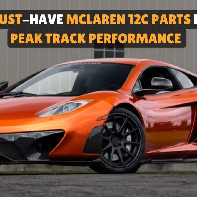 McLaren 12C upgrade parts