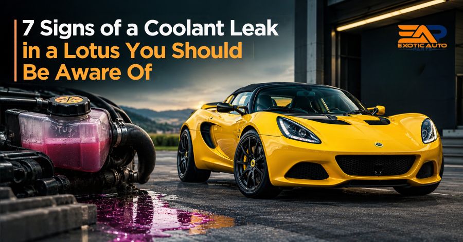 Lotus coolant leak