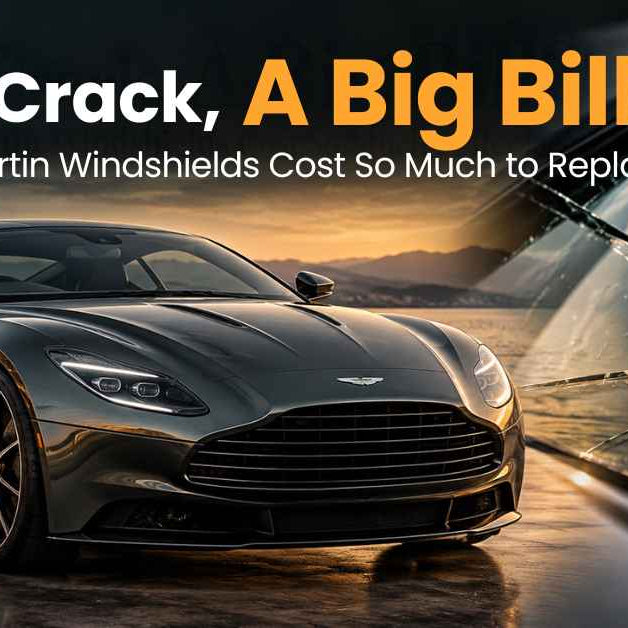 Aston Martin windshield replacement cost