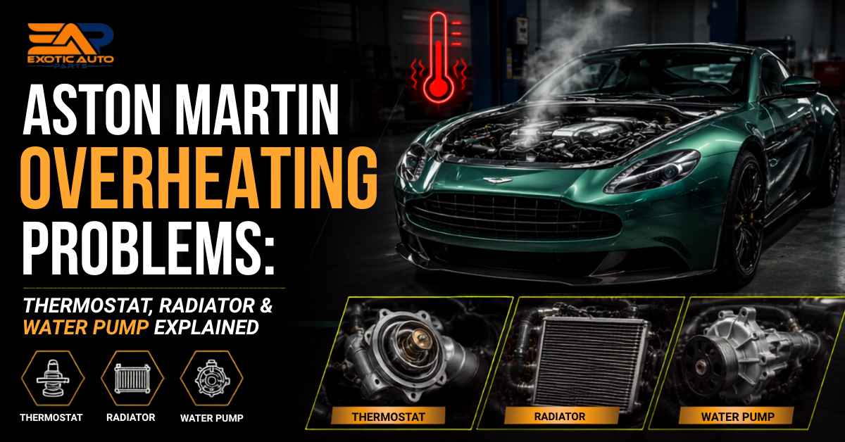 Aston Martin overheating problems