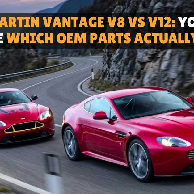 Aston Martin Vantage V8 vs V12 parts