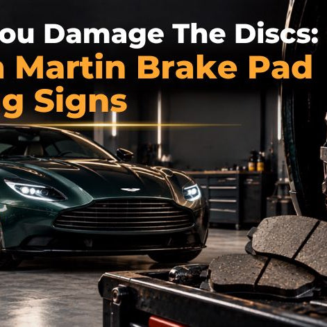 Aston Martin brake pad warning signs