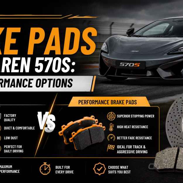 Best brake pads for McLaren 570S
