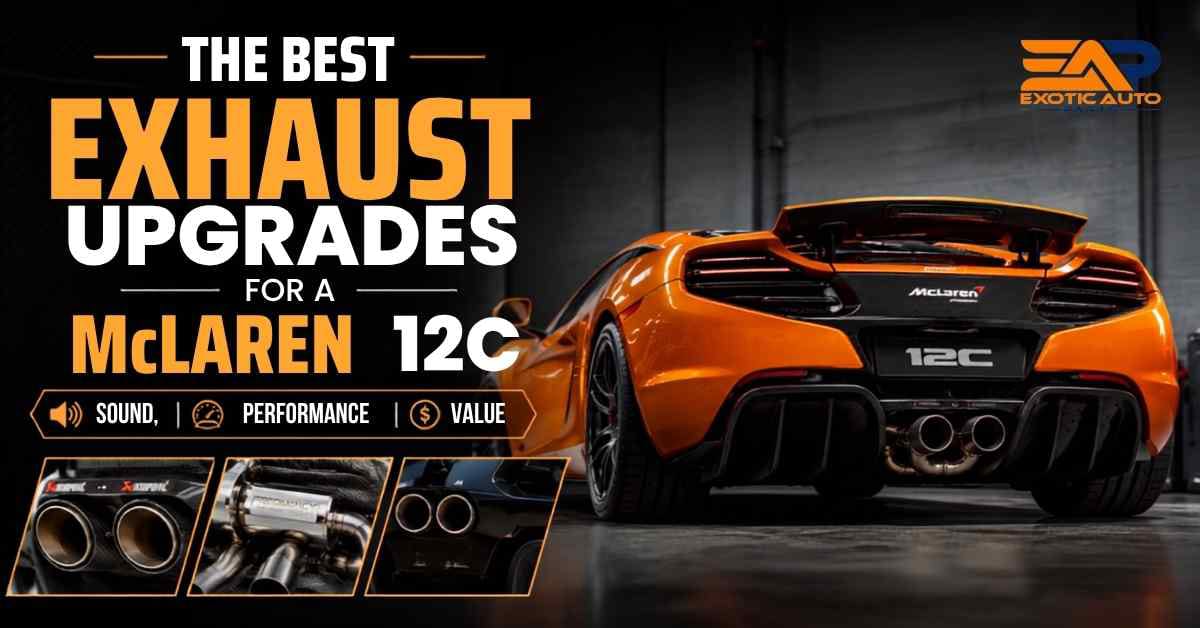 McLaren 12C exhaust upgrades