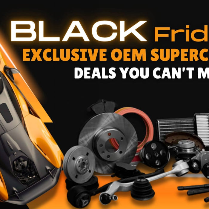 Black Friday supercar parts deals