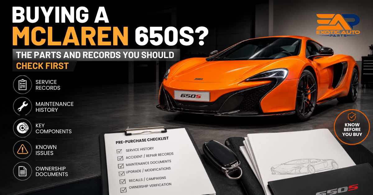 McLaren 650S buying guide