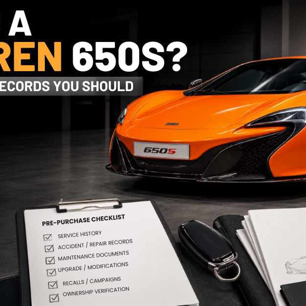 McLaren 650S buying guide
