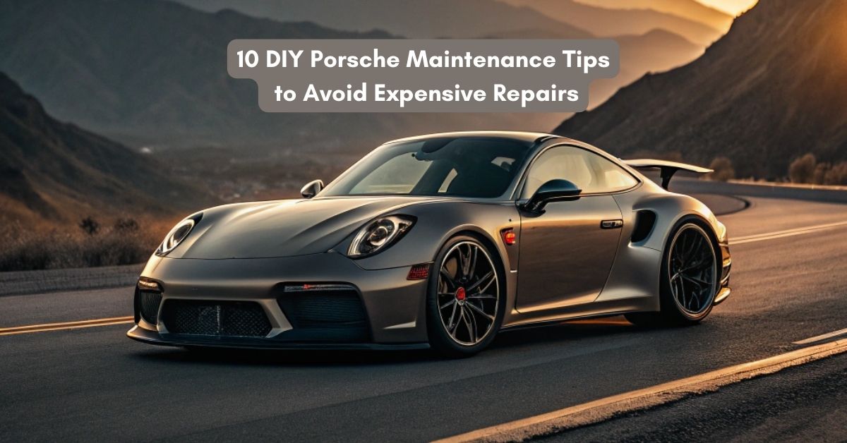 10 DIY Porsche Maintenance Tips to Avoid Expensive Repairs