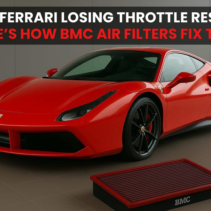 Is Your Ferrari Losing Throttle Response? Here’s How BMC Air Filters Fix That