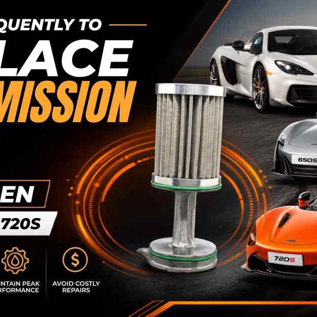 McLaren transmission filter replacement