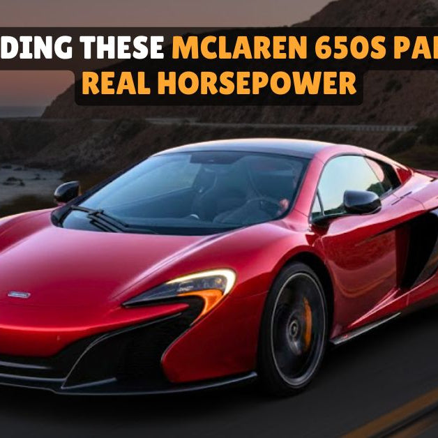 McLaren 650S performance parts