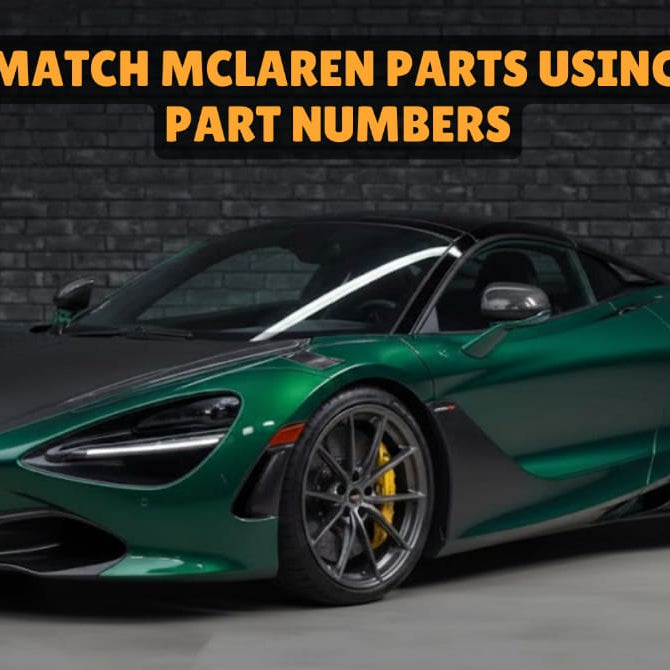 Match McLaren parts by VIN