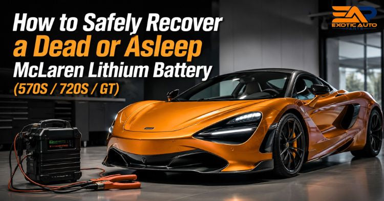 McLaren lithium battery recovery