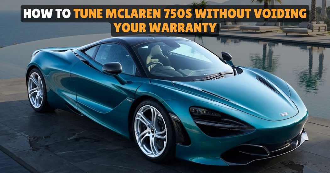 McLaren 750S tuning without voiding warranty