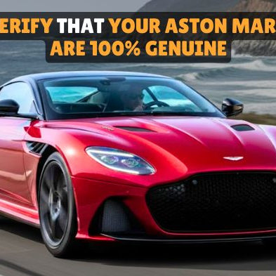 Verify genuine Aston Martin parts