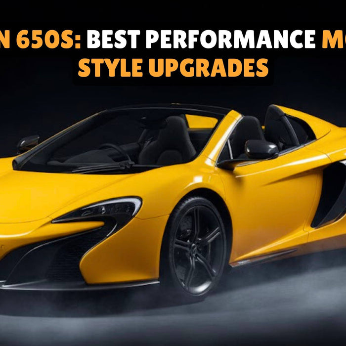 McLaren 650S performance upgrades