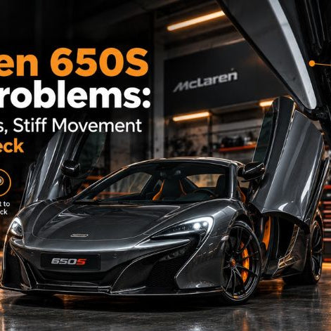 McLaren 650S door problems