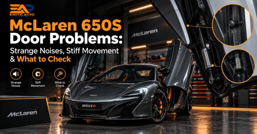 McLaren 650S door problems