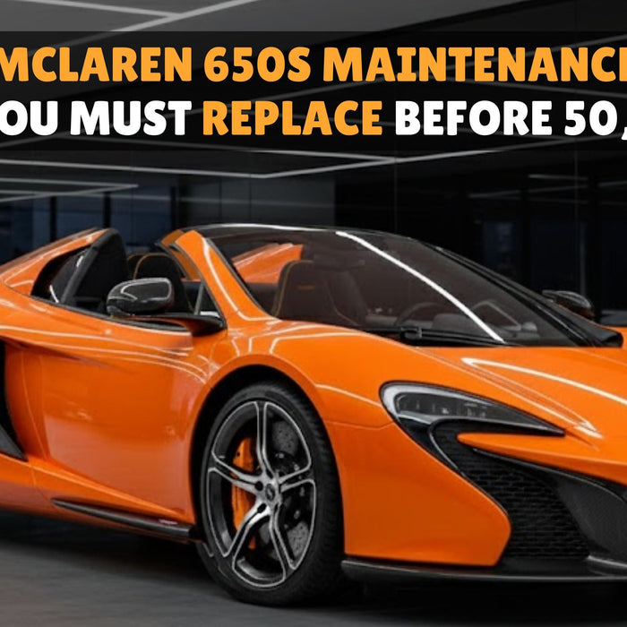 McLaren 650S maintenance parts
