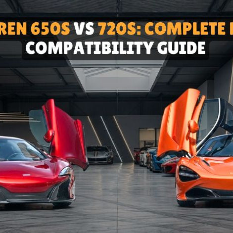 McLaren 650S vs 720S parts