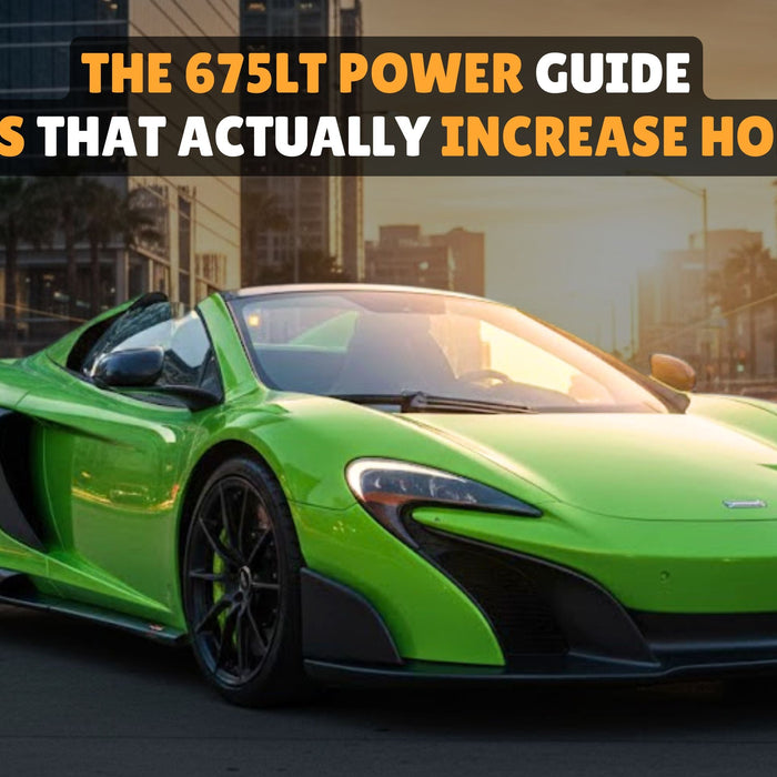 McLaren 675LT performance upgrades