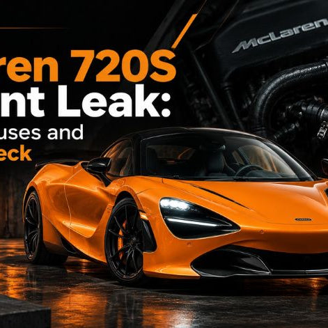 McLaren 720S coolant leak