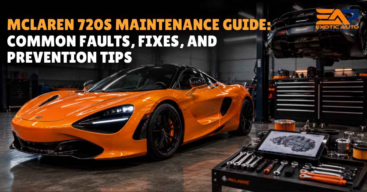 McLaren 720S Maintenance