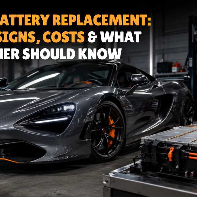 McLaren Battery Replacement
