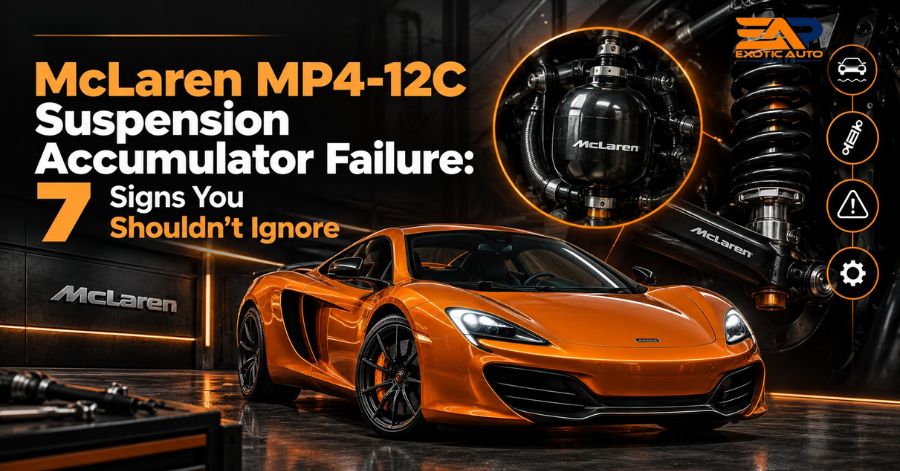McLaren MP4-12C Suspension Accumulator Failure: 7 Signs You Shouldn’t Ignore