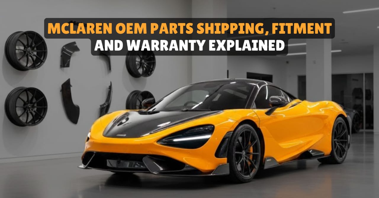 McLaren parts OEM