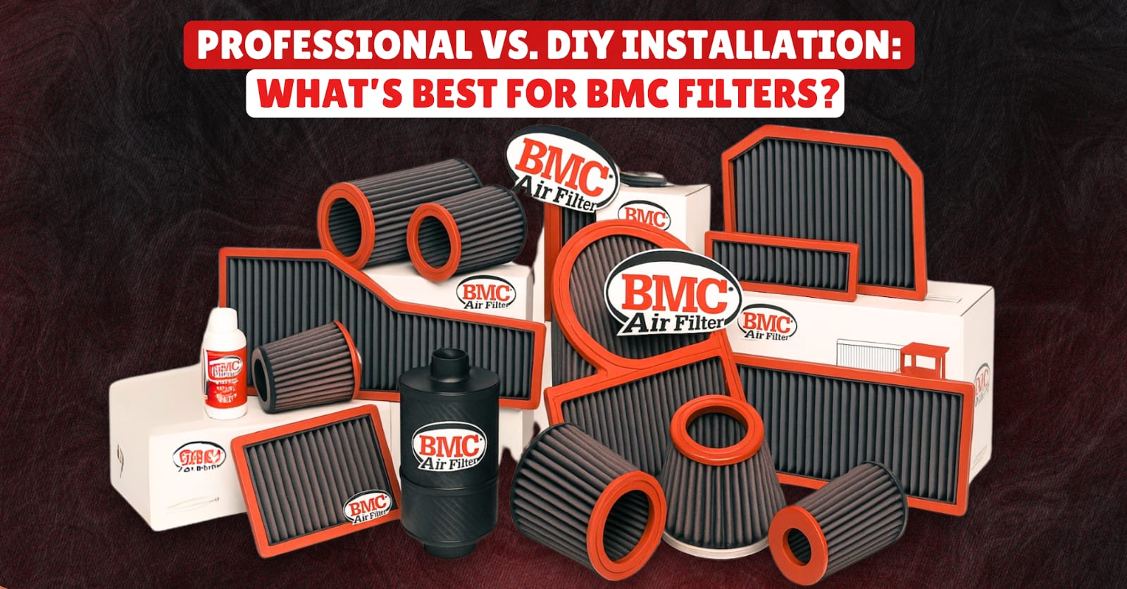 BMC air filter installation guide