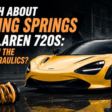 McLaren 720S lowering springs