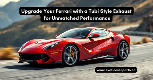 Upgrade Your Ferrari with a Tubi Style Exhaust for Unmatched Performance