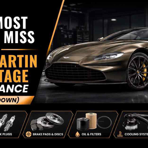 Aston Martin V8 Vantage maintenance parts