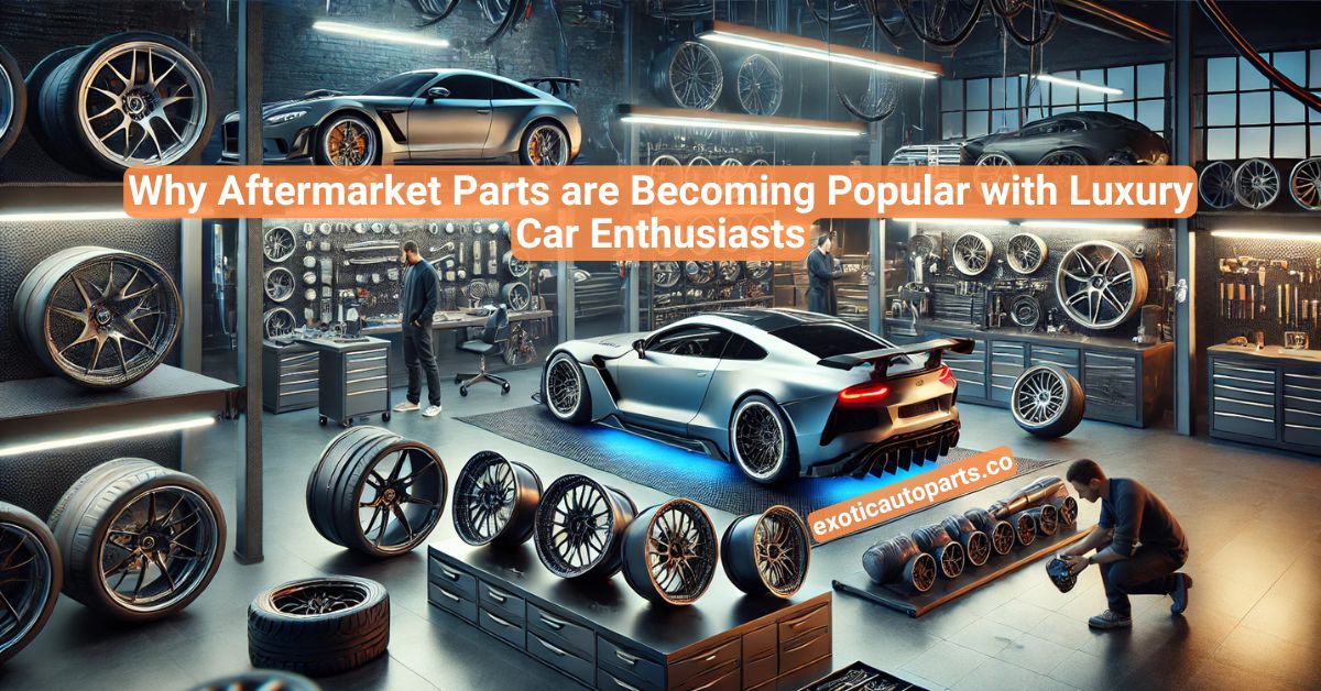 Why Aftermarket Parts are Becoming Popular with Luxury Car Enthusiasts