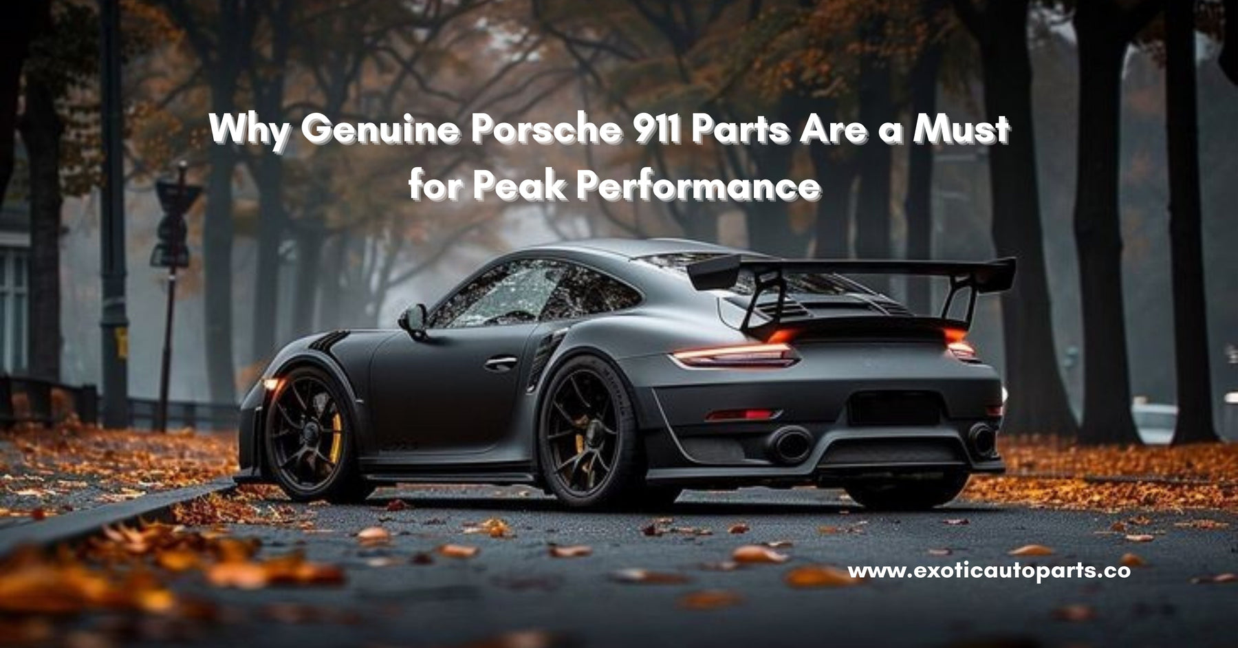 Why Genuine Porsche 911 Parts Are a Must for Peak Performance?