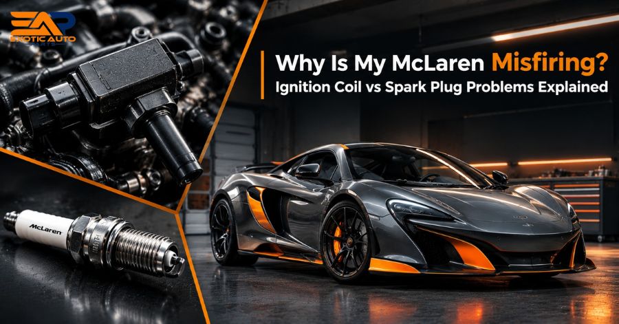Why Is My McLaren Misfiring? Ignition Coil vs Spark Plug Problems Explained