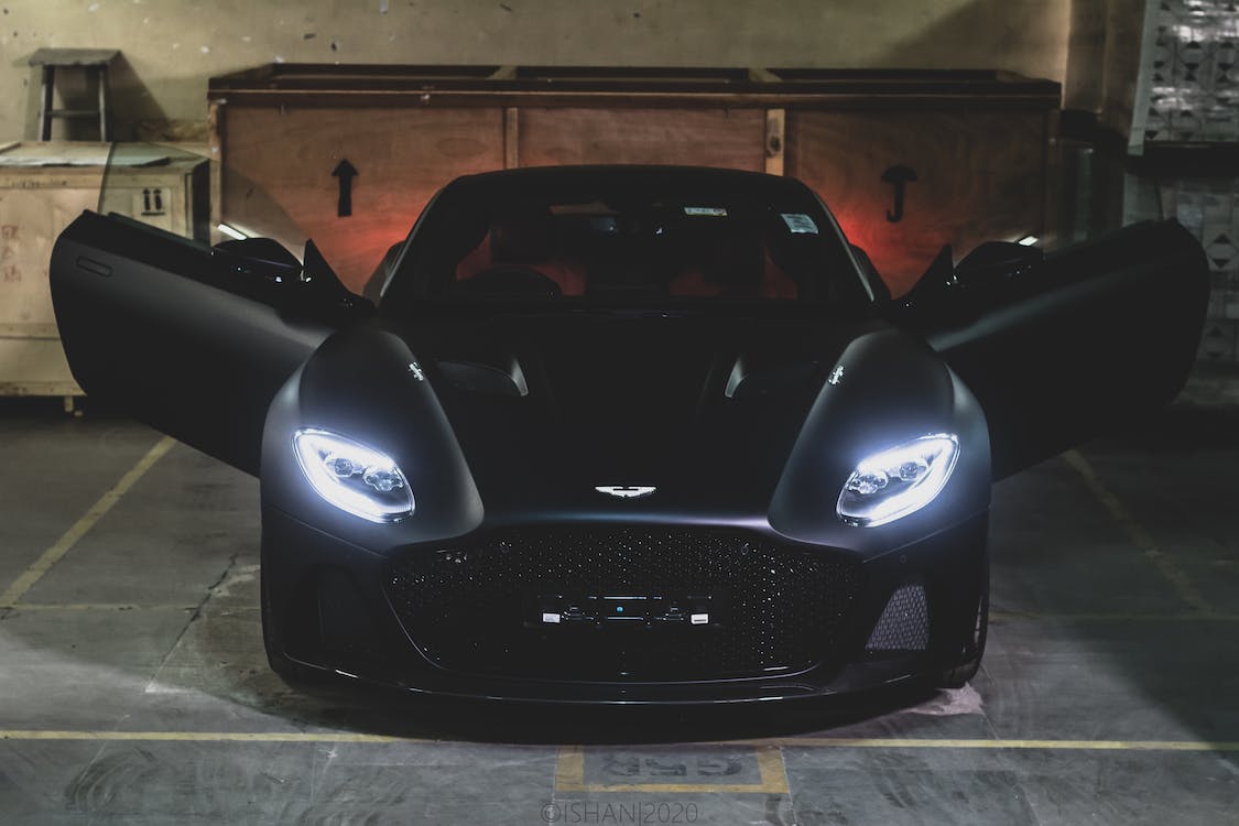 Black Aston Martin