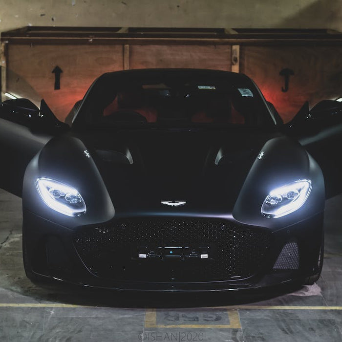 Black Aston Martin