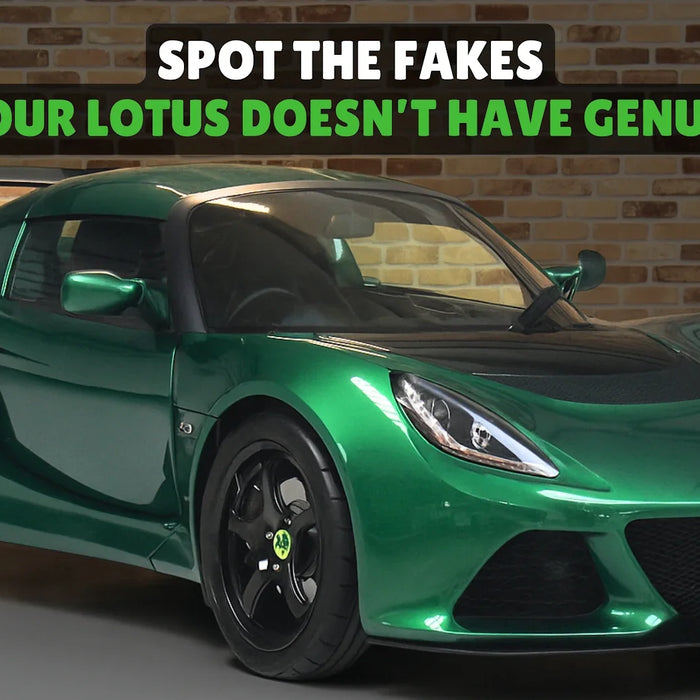Spot the Fakes: 5 Signs Your Lotus Doesn’t Have Genuine Parts