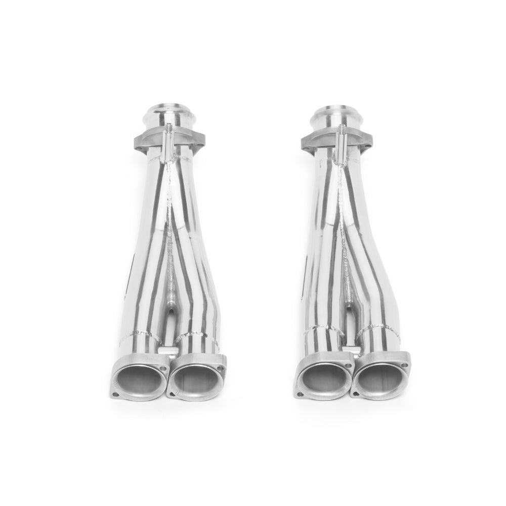 Tubi F50 Y CAT BYPASS HIGH FLOW PIPES Y SHAPED KIT Tubi Style