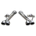Tubi 348 TB - TS STRAIGHT PIPES EXHAUST Tubi Style