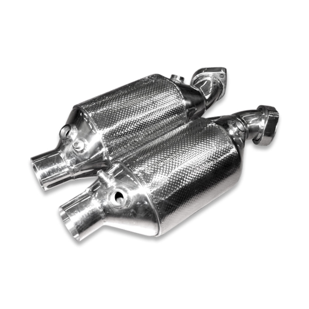 Tubi F355 5.2 AND 355 F1 RIGHT 200 CELLS RACE CATALYTIC CONVERTER Tubi Style