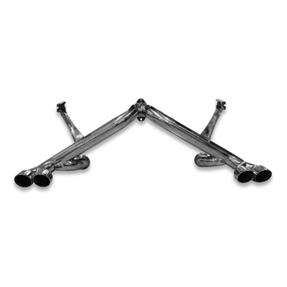 Tubi F355 & 355 F1 STRAIGHT PIPES EXHAUST Tubi Style