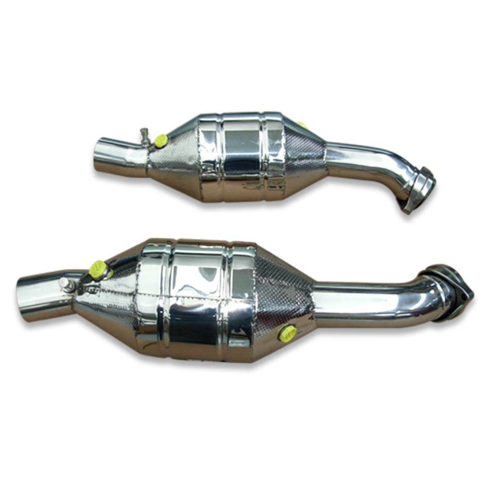 Tubi 360 RIGHT CATALYTIC CONVERTER 200 CELLS Tubi Style