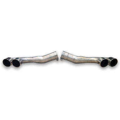 Tubi FERRARI Enzo INCONEL END TIPS KIT W ROLLED LIP Tubi Style