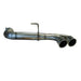 Tubi Enzo STRAIGHT PIPES EXHAUST, ROLLED LIP Tubi Style