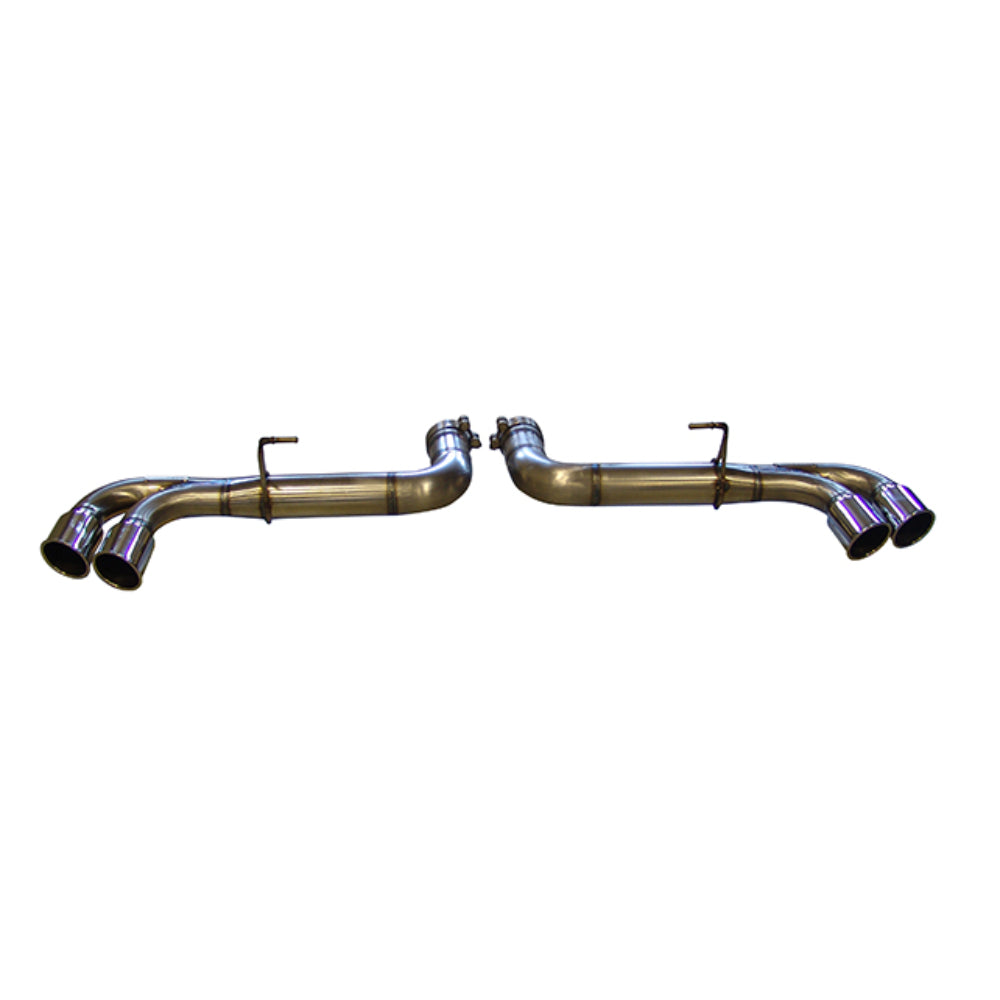 Tubi Enzo STRAIGHT PIPES EXHAUST, ROLLED LIP Tubi Style